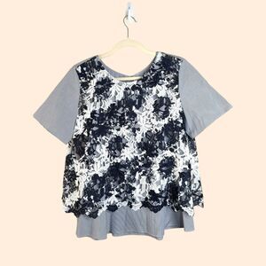 Thakoon Addition Lace Layered Top